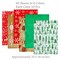Wrapables Tissue Paper 20 x 28 Inch for Gift Wrapping, Arts & Crafts, Paper Flowers, Garlands, Tassels (60 Sheets), Happy Holidays